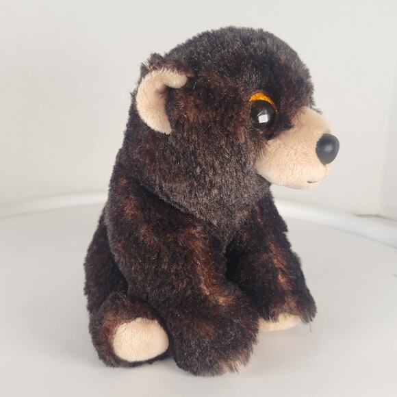 Ty Beanie Baby Kodi Bear Plush Toy 6" Brown Black Stuffed Animal with Tags - Picture 7 of 16